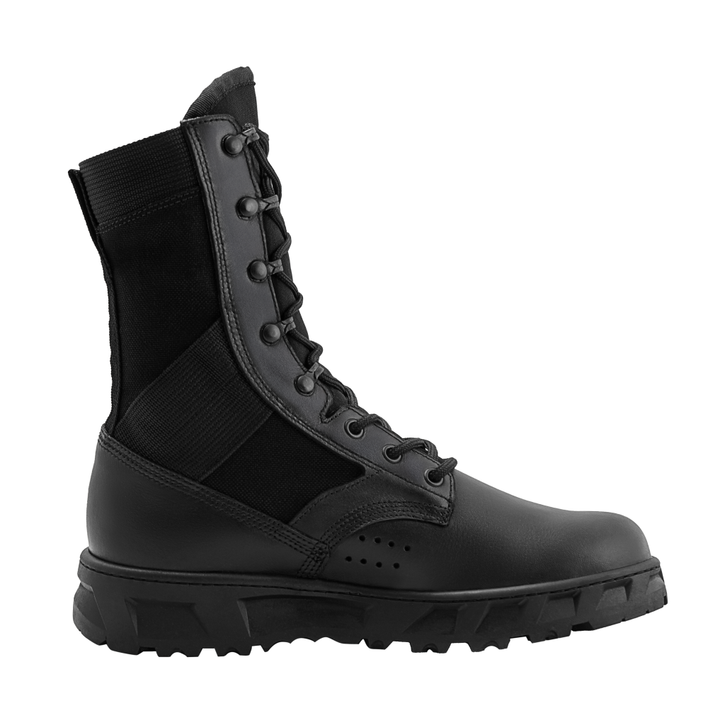 ONIX BLACK Botas Tácticas Militares de Cuero | Calzado Hafa ...